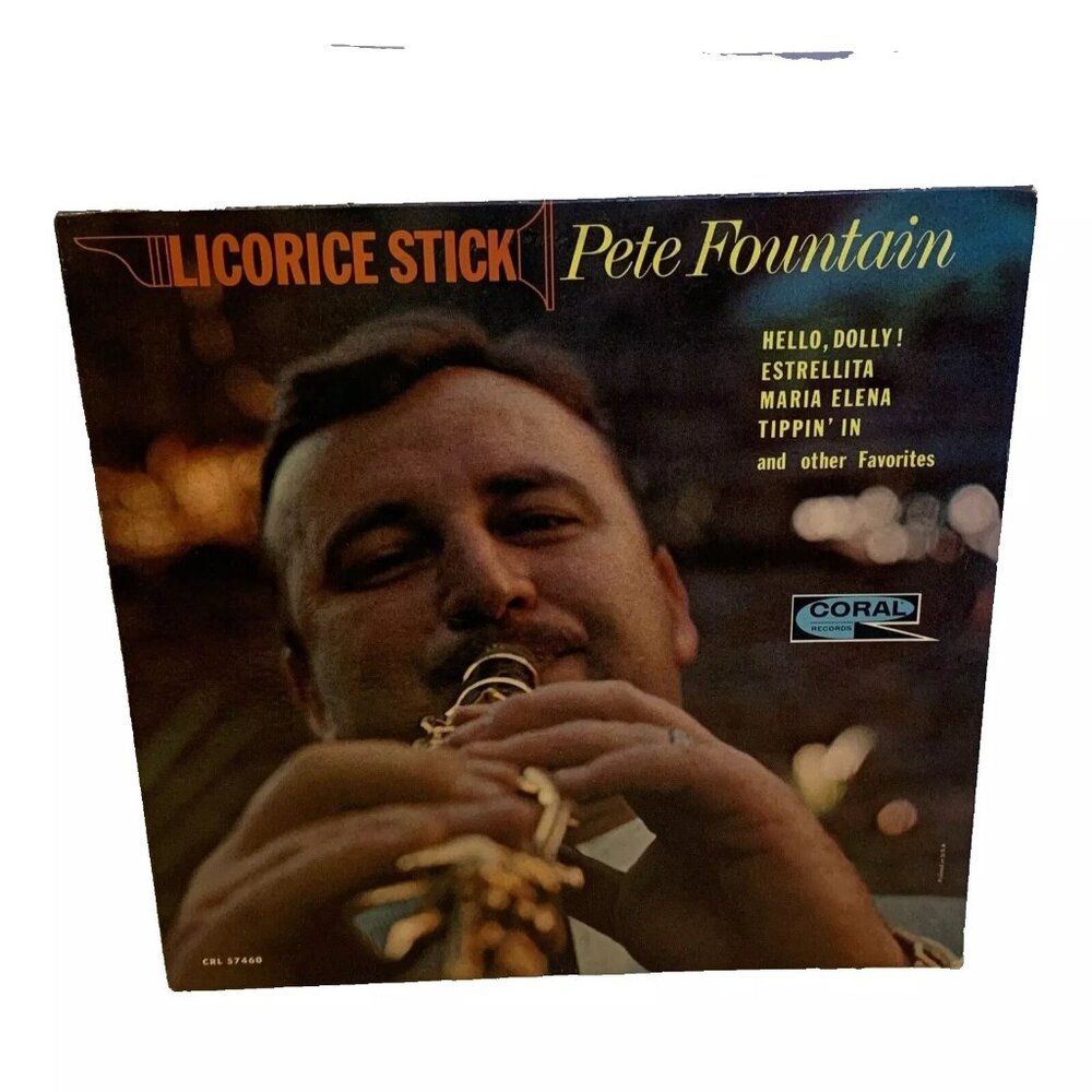 Pete Fountain Licorice Stick (Vinyl, 1964) Coral CRL 57460 VG+ LP Record Album